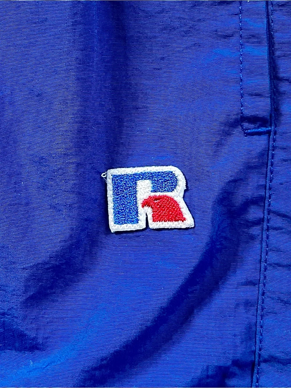 Russell Athletic Nylon Shorts Blue\White Size M